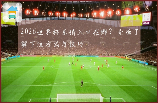 2026世界杯竞猜入口在哪？全面了解下注方式与技巧